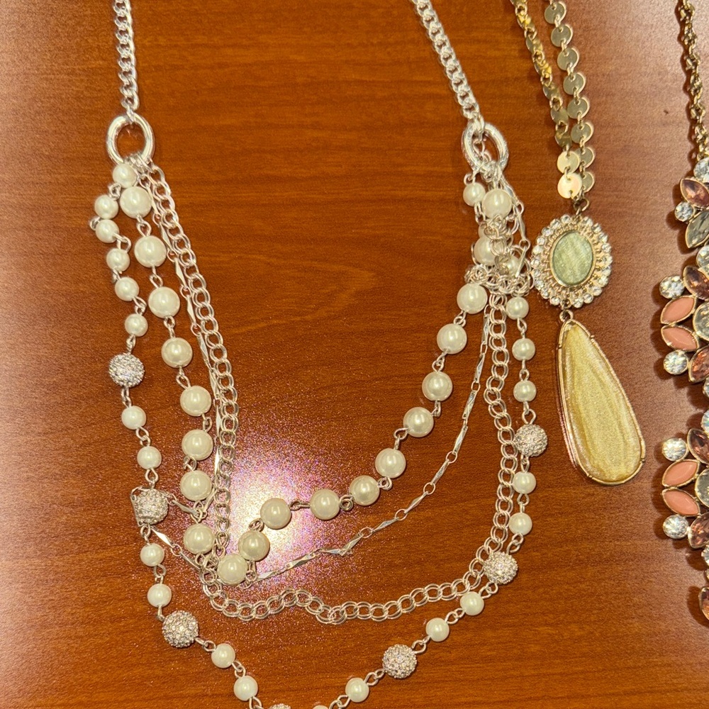 Chic Gold and Silver Necklace Collection - Picture 8 of 9